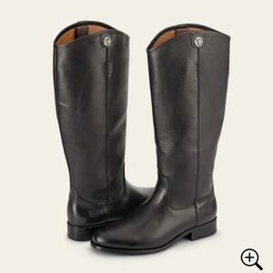 Frye Melissa Leather Riding cowgirl Boots